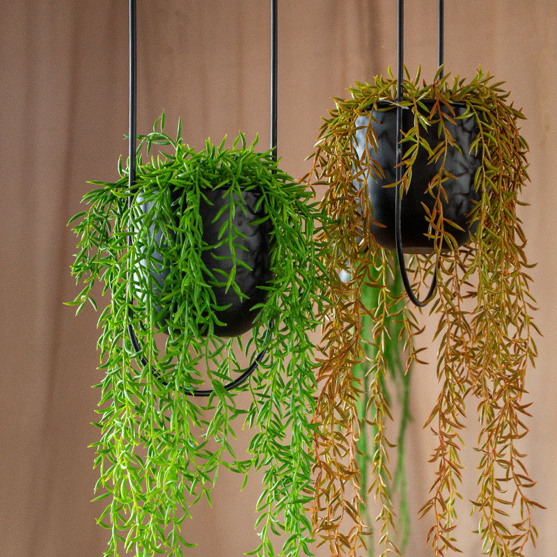 Creative hanging iron pot