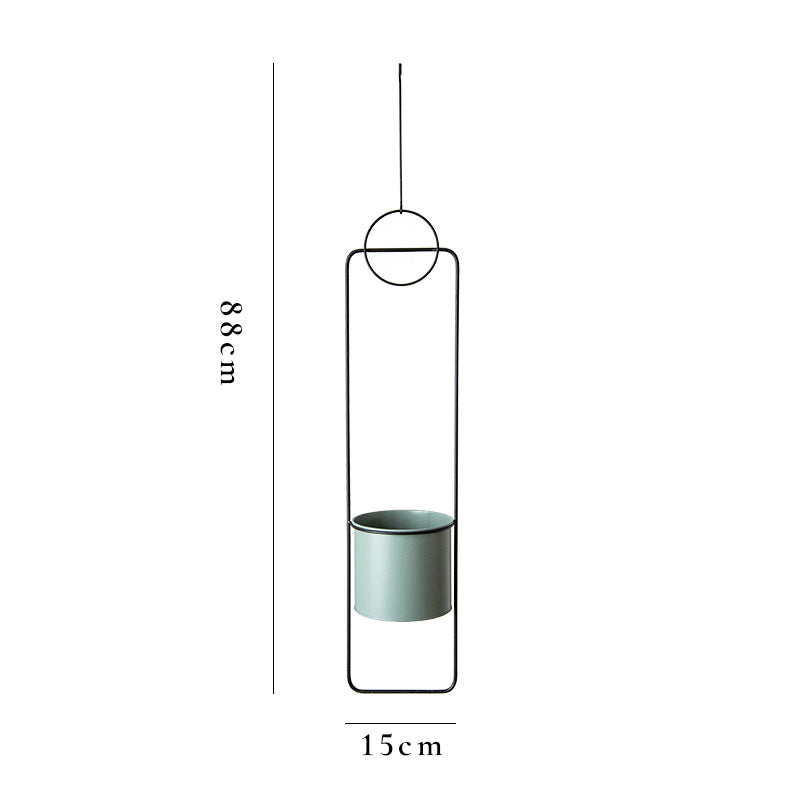 Creative hanging iron pot