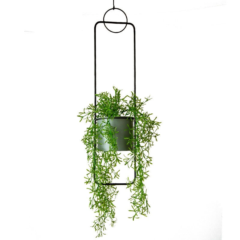Creative hanging iron pot